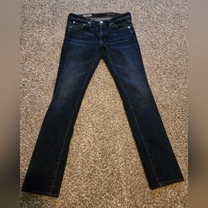 ADRIANO GOLDSVHMIED Women's Blue Jeans Sz 26 Skinny Straight